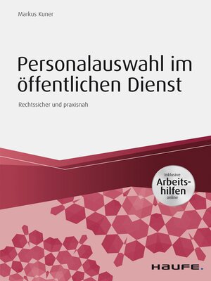cover image of Personalauswahl im öffentlichen Dienst--inkl. Arbeitshilfen online